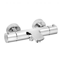 Kludi Objekta bateria wannowo-prysznicowa ścienna termostatyczna chrom 352010538