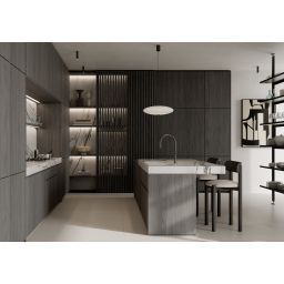 Kludi Reef bateria kuchenna stojąca czarny mat 508516675