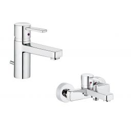 Zestaw baterii wannowa i umywalkowa Kludi Zenta (382600575, 386700575)