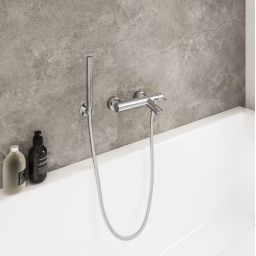 Kronenbach Lima 2.0 bateria wannowo-prysznicowa ścienna chrom 100.1100CRKB