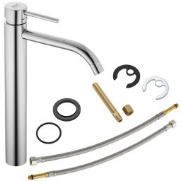 Kronenbach Lima 2.0 bateria umywalkowa stojąca wysoka chrom 100.1710CRKB