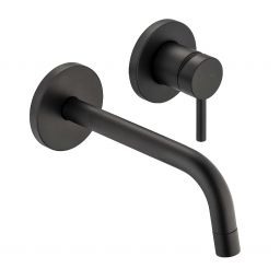 Kronenbach Lima 2.0 Black bateria umywalkowa podtynkowa czarny mat 100.1814SMKBN