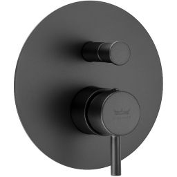 Kronenbach Lima 2.0 Black bateria wannowo-prysznicowa podtynkowa czarny mat 100.2103SMKB