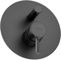 Kronenbach Lima 2.0 Black bateria wannowo-prysznicowa podtynkowa czarny mat 100.2103SMKB