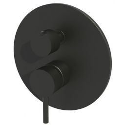 Kronenbach Lima 2.0 Black bateria wannowo-prysznicowa podtynkowa czarny mat 100.2503SMKB