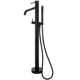 Kronenbach Lima 2.0 Black bateria wannowo-prysznicowa wolnostojąca czarny mat 100.1162SMKB