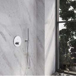 Kronenbach Smart Push bateria prysznicowa podtynkowa chrom 19043001CR