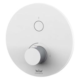 Kronenbach Smart Push bateria prysznicowa podtynkowa biały mat 19043001WM