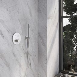 Kronenbach Radia bateria wannowo-prysznicowa podtynkowa stal 19043002ES