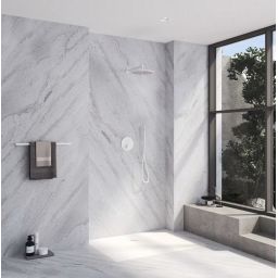 Kronenbach Smart Push bateria wannowo-prysznicowa podtynkowa biały mat 19043003WM