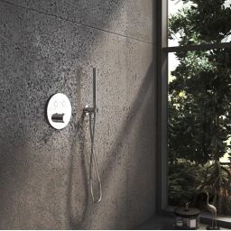 Kronenbach Smart Push bateria wannowo-prysznicowa podtynkowa termostatyczna chrom 19044002CR