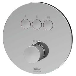 Kronenbach Smart Push bateria wannowo-prysznicowa podtynkowa termostatyczna chrom 19044003CR