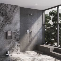 Kronenbach Smart Push bateria wannowo-prysznicowa podtynkowa termostatyczna chrom 19044003CR