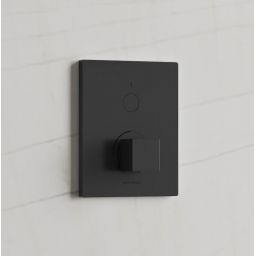 Kronenbach Smart Push bateria prysznicowa podtynkowa czarny mat 19045001SM