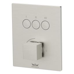 Kronenbach Smart Push bateria wannowo-prysznicowa podtynkowa stal 19045003ES