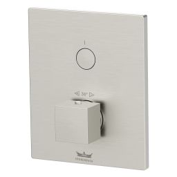 Kronenbach Smart Push bateria prysznicowa podtynkowa termostatyczna stal 19046001ES