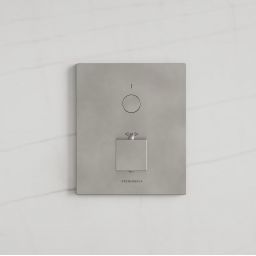 Kronenbach Smart Push bateria prysznicowa podtynkowa termostatyczna stal 19046001ES