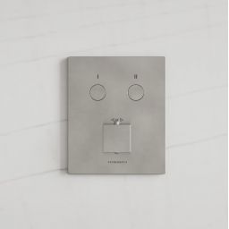 Kronenbach Smart Push bateria wannowo-prysznicowa podtynkowa termostatyczna stal 19046002ES