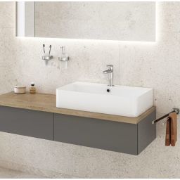 Kronenbach Plana 2.0 bateria umywalkowa stojąca chrom 3082273KBN