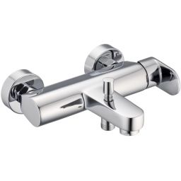 Kronenbach Plana 2.0 bateria wannowo-prysznicowa ścienna chrom 3742173KB