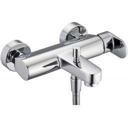 Kronenbach Plana 2.0 bateria wannowo-prysznicowa ścienna chrom 3742173KB