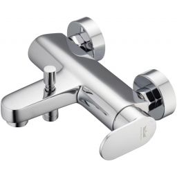 Kronenbach Plana 2.0 bateria wannowo-prysznicowa ścienna chrom 3742173KB