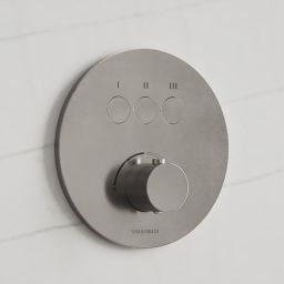 Kronenbach Smart Push bateria wannowo-prysznicowa podtynkowa stal 19043003ES