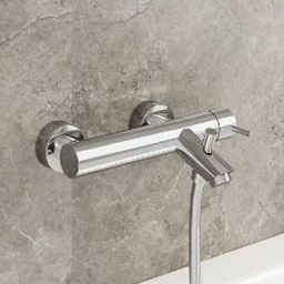 Kronenbach Lima 2.0 bateria wannowo-prysznicowa ścienna chrom 100.1100CRKB