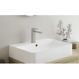 Kronenbach Quara 3.0 bateria umywalkowa stojąca stal KB100350C15