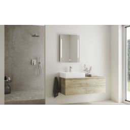 Kronenbach Quara 3.0 bateria umywalkowa stojąca chrom KB100351C10