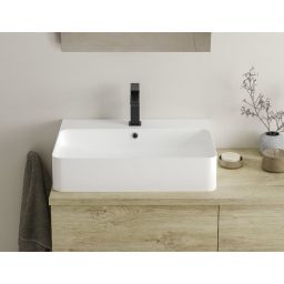 Kronenbach Quara 3.0 Black bateria umywalkowa stojąca czarny mat KB100350C11