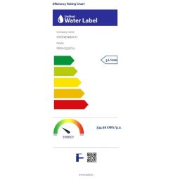 Kronenbach Quara 3.0 Black bateria umywalkowa XL stojąca czarny mat KB100352C11