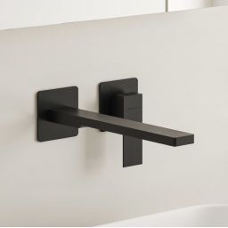 Kronenbach Quara 3.0 Black bateria umywalkowa podtynkowa czarny mat KB100357C11