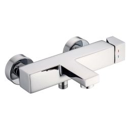 Kronenbach Quara 3.0 bateria wannowo-prysznicowa ścienna chrom KB100363C10