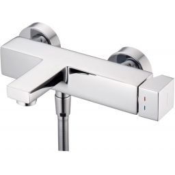 Kronenbach Quara 3.0 bateria wannowo-prysznicowa ścienna chrom KB100363C10