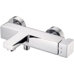 Kronenbach Quara 3.0 bateria wannowo-prysznicowa ścienna chrom KB100363C10