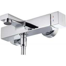 Kronenbach Quara 3.0 bateria wannowo-prysznicowa ścienna chrom KB100363C10