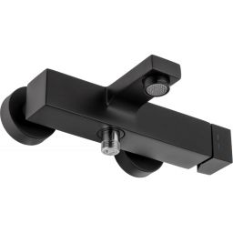 Kronenbach Quara 3.0 Black bateria wannowo-prysznicowa ścienna czarny mat KB100363C11