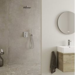 Kronenbach Quara 3.0 bateria wannowo-prysznicowa podtynkowa chrom KB100364C10