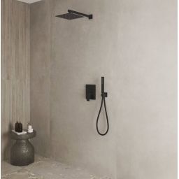 Kronenbach Quara 3.0 Black bateria wannowo-prysznicowa podtynkowa czarny mat KB100364C11