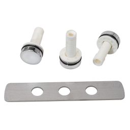 Kronenbach Smart Push przyciski do baterii wannowo-prysznicowej chrom ZSET106CRKB