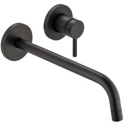 Kronenbach Lima 2.0 Black bateria umywalkowa podtynkowa czarny mat 100.1824SMKBN