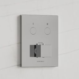 Kronenbach Smart Push bateria wannowo-prysznicowa podtynkowa termostatyczna chrom 19046002CR