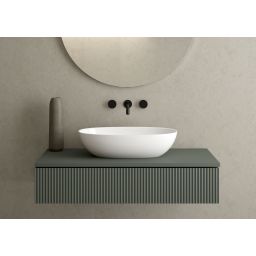 Ksuro 01 bateria umywalkowa podtynkowa czarny mat 10002030