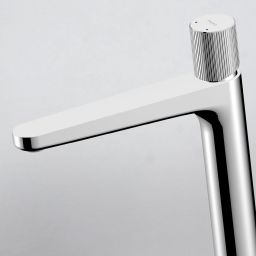 Ksuro 02 bateria umywalkowa stojąca wysoka chrom błyszczący 10005010