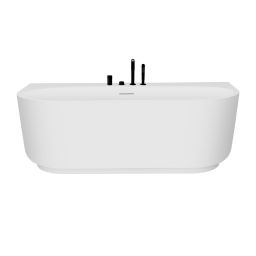 Ksuro 01 bateria wannowo-prysznicowa nawannowa 4-otworowa czarny mat 13000030