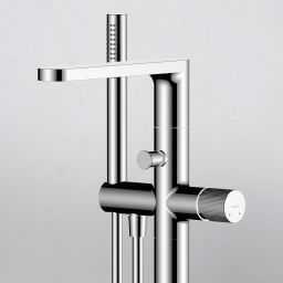 Ksuro 02 bateria wannowo-prysznicowa wolnostojąca chrom błyszczący 13005010