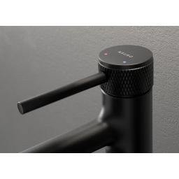 Ksuro 01 bateria umywalkowa stojąca wysoka czarny mat 10001030