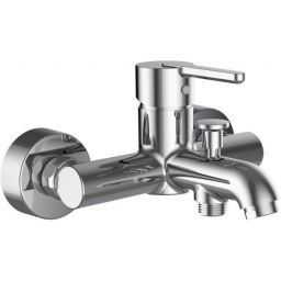 Laufen Lua bateria wannowo-prysznicowa ścienna chrom H3210810044001