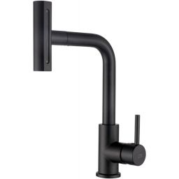 Laveo Rotaro bateria kuchenna stojąca czarna BLR769D